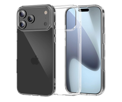 Etui / obudowa na smartfona Tech-Protect Flexair Hybrid do Iphone 17 Pro Clear